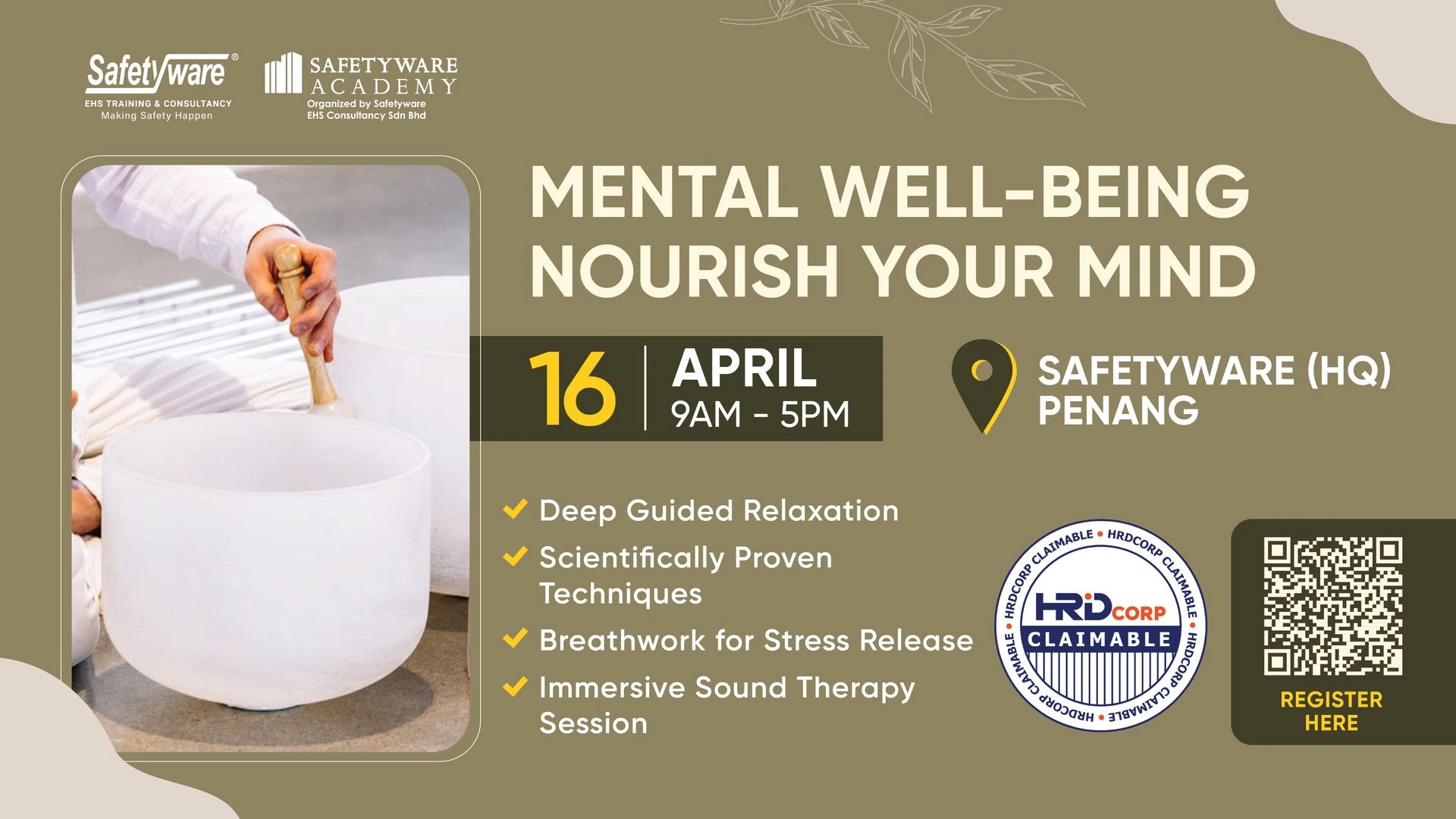 Mental Wellbeing Event Poster